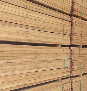 cedar planks stacks drying