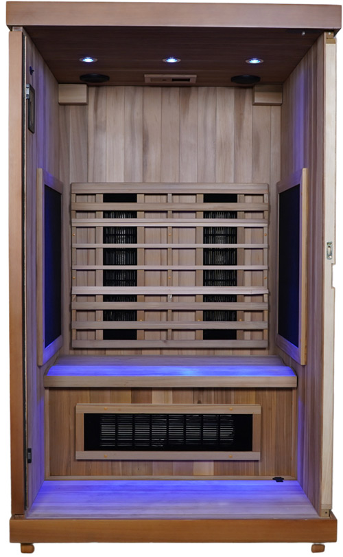 finnmark-designs-hybrid-infrared-sauna-color-therapy-blue